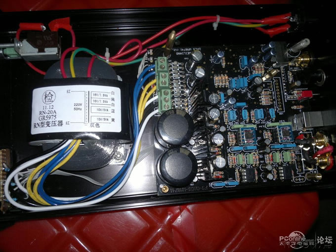 点击查看原图 DIY一套高端2.1功放音响系统