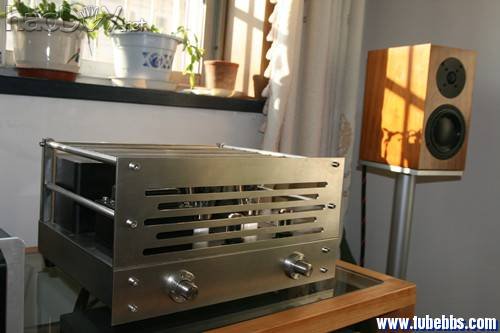 diy制作6sn7+2A3电子管单端胆机功放