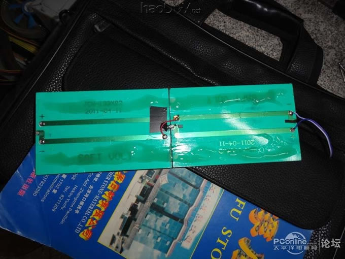 点击检查原图 节能环保无处不在,自制太阳能充电包包