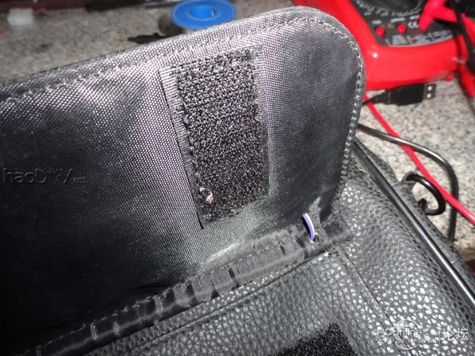 点击检查原图 节能环保无处不在,自制太阳能充电包包