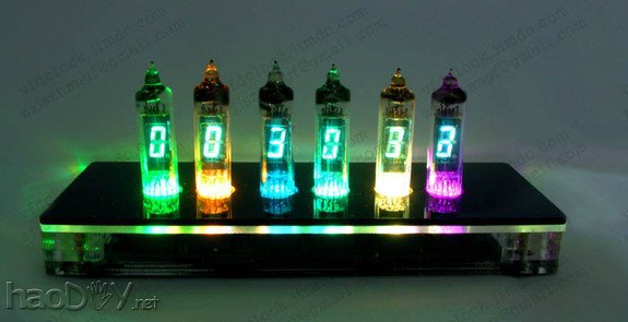 配套亚克力外壳 制作YS9-4六管荧光电子管数码时钟