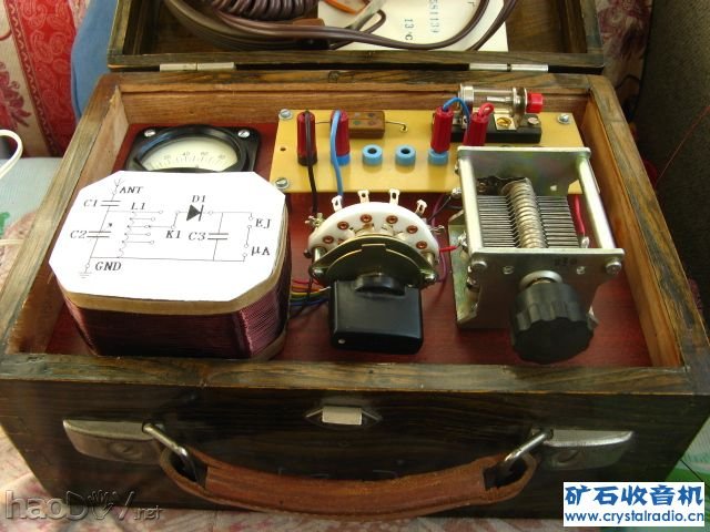 面板A面:矿石机 矿石收音机/单管实验机