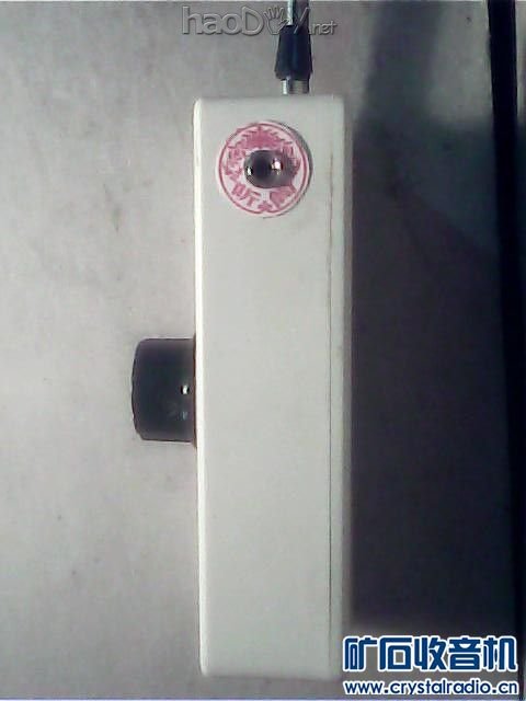 4-2参赛作品:FM矿石收音机:成品右侧面图.jpg 制作一台音量大的 灵敏度高:矿石FM收音机