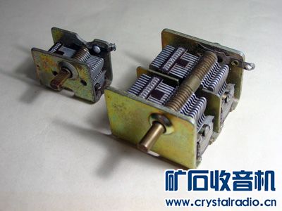 可变电容.JPG 矿石收音机多用测试仪