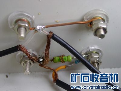 测试端接线.JPG 矿石收音机多用测试仪