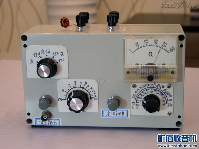 测量电容 1.JPG 矿石收音机多用测试仪