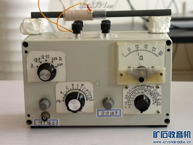 针管线圈.JPG 矿石收音机多用测试仪