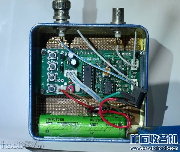 频率-2.jpg 废物利用,茶叶盒也可以做漂亮的机壳