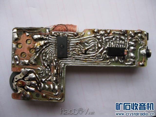 作好后.jpg 手工制作微型带外放AM.FM立体声收音机