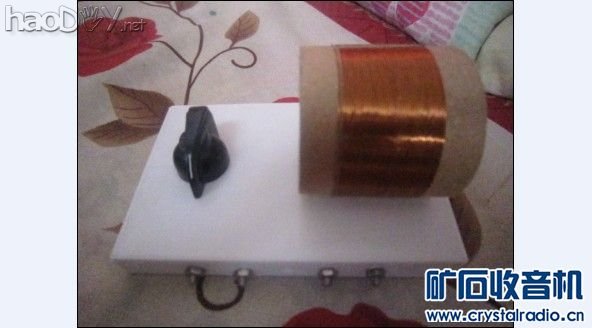 已入 精致的矿石收音机