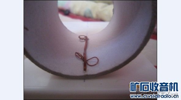 已入 精致的矿石收音机