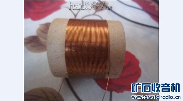 已入 精致的矿石收音机