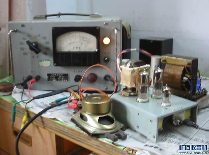 测值7.jpg 实验6S6电子管推挽胆机功放
