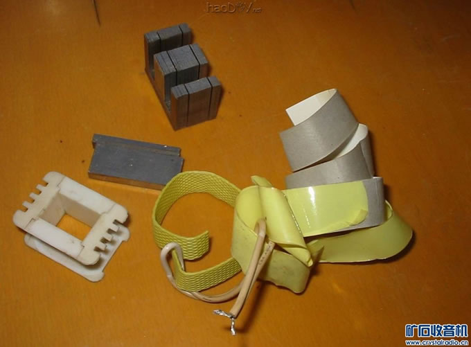 电感内部.jpg 实验6S6电子管推挽胆机功放