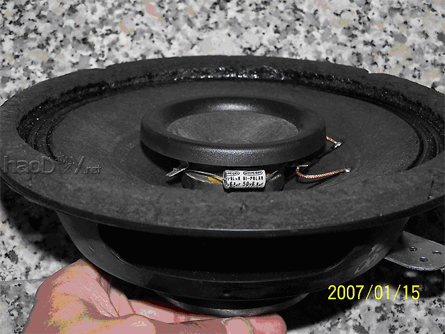 用ALTEC 剧院之声 409-8E 8寸同轴喇叭做的音箱