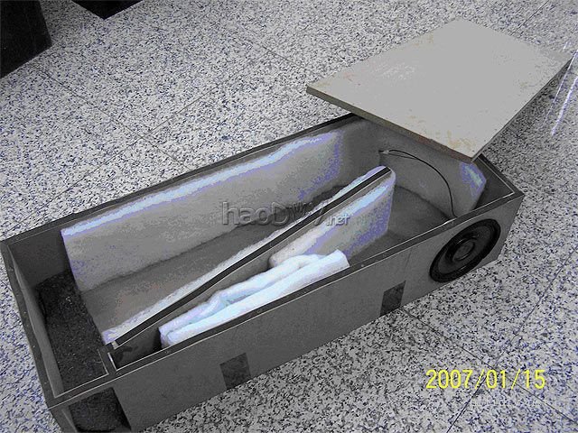 用ALTEC 剧院之声 409-8E 8寸同轴喇叭做的音箱