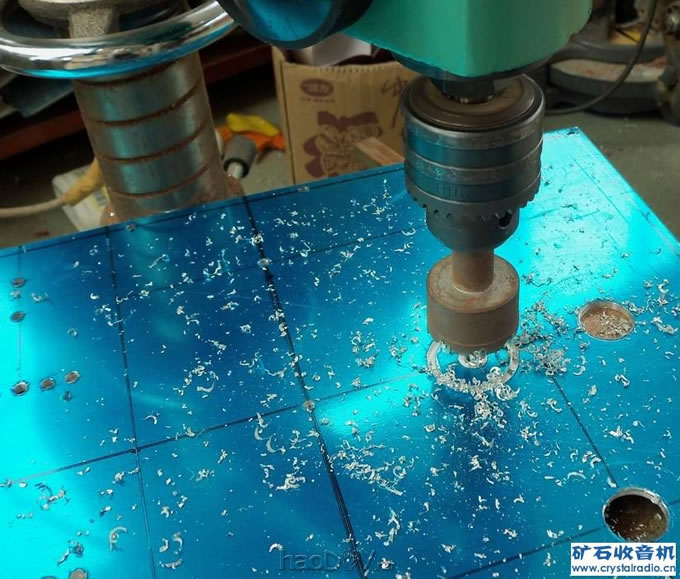 开孔 刚同山西朋友制作的一台曙光6SN7/FU50电子管胆机~分享