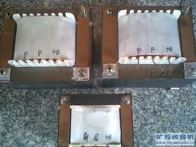 图像044.jpg 6sn7+FU-50电子管并联单端胆机功放制作