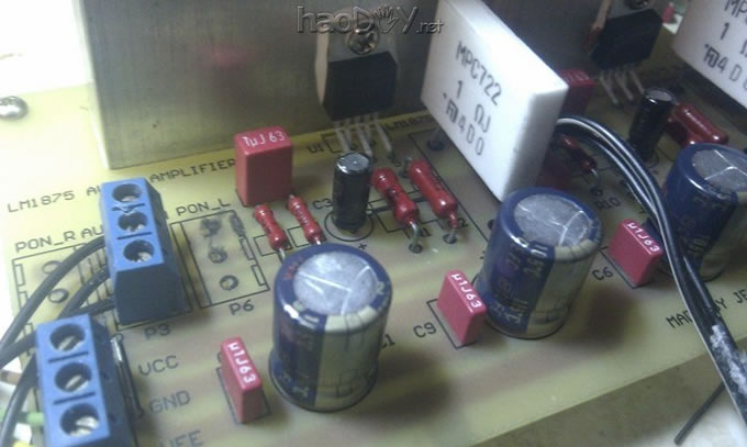制作发一个 lm1875土炮 功放