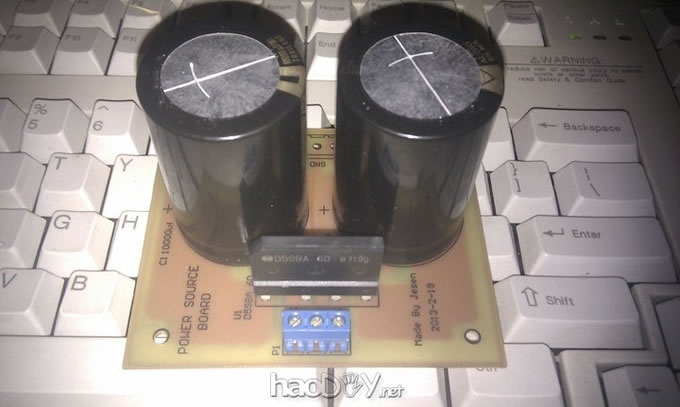 制作发一个 lm1875土炮 功放