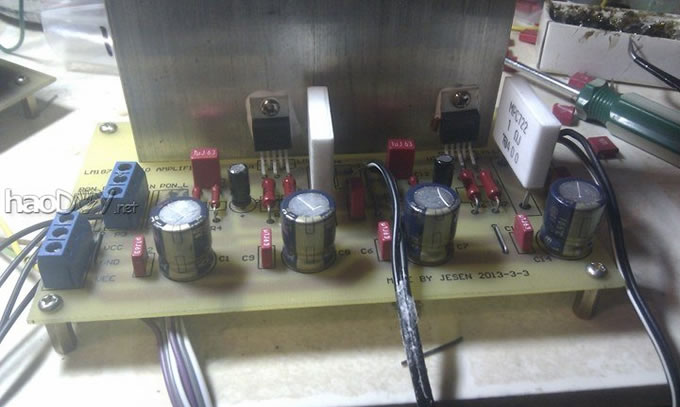 制作发一个 lm1875土炮 功放