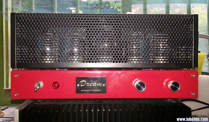 实作6N8P电子管胆前级