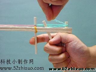 连发皮筋枪 连发皮筋枪制作 附视频