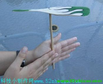 自制竹蜻蜓 自制作竹蜻蜓