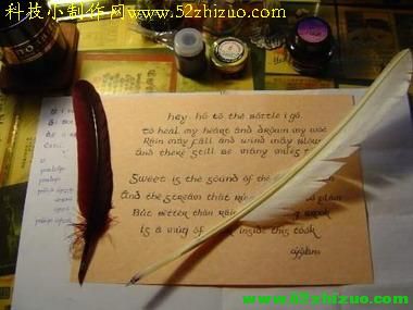 复原古代欧洲羽毛笔 复原古代欧洲羽毛笔制作