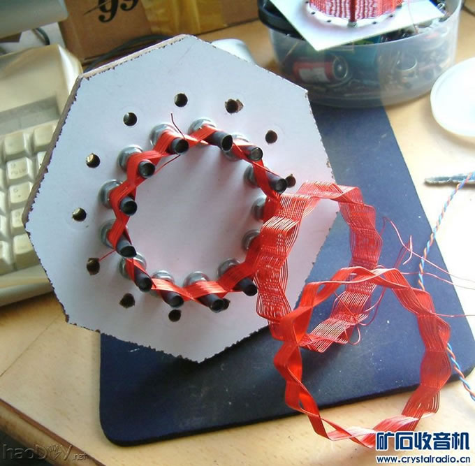 9.jpg 矿石收音机花篮天线制做方法图文版