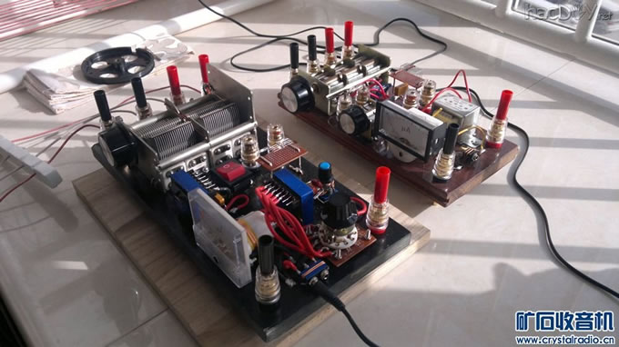 和旧版矿石机比较2 再做大环矿石收音机