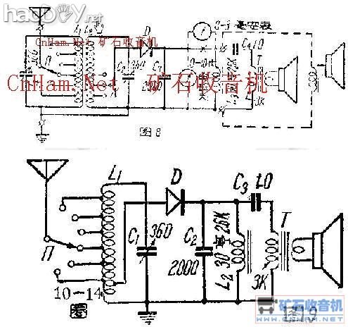 片段.jpg 矿石收音机电路图及制法大全