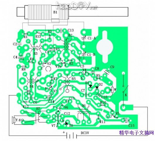 分立七管半导体收音机的制作