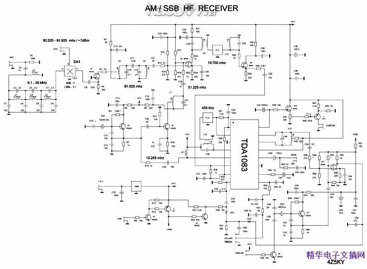 SSB无线电接收机的制作