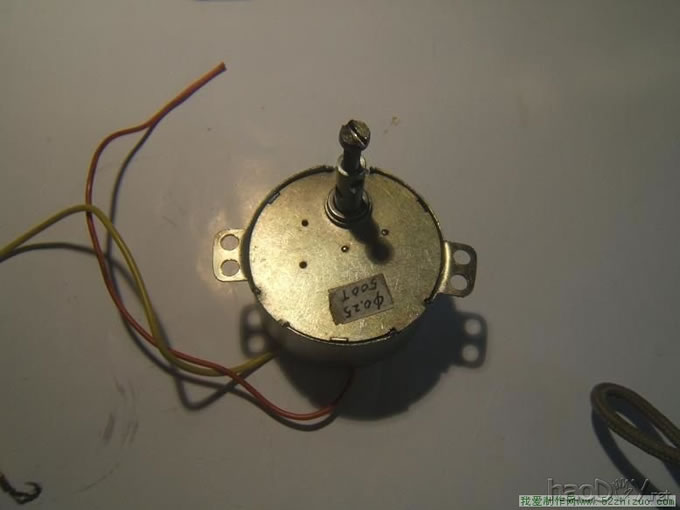 DIY手摇交流发电机 DIY手摇交流发电机