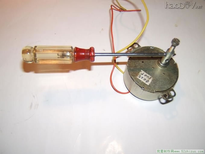 DIY手摇交流发电机 DIY手摇交流发电机