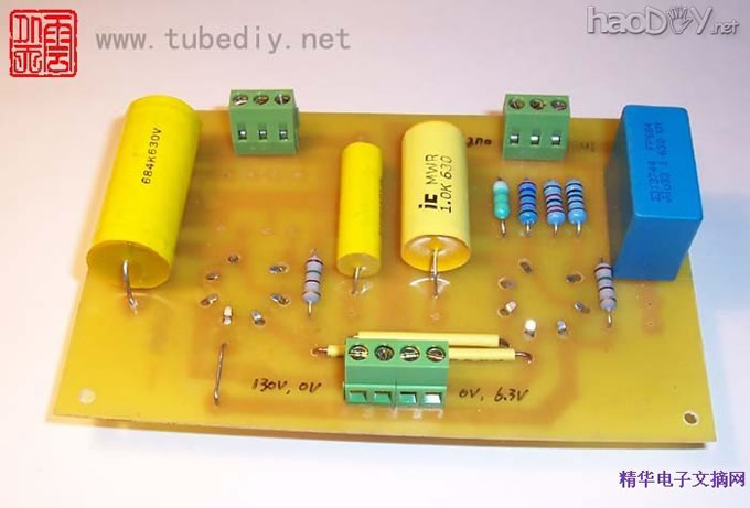 6J1电子管缓冲器的制作