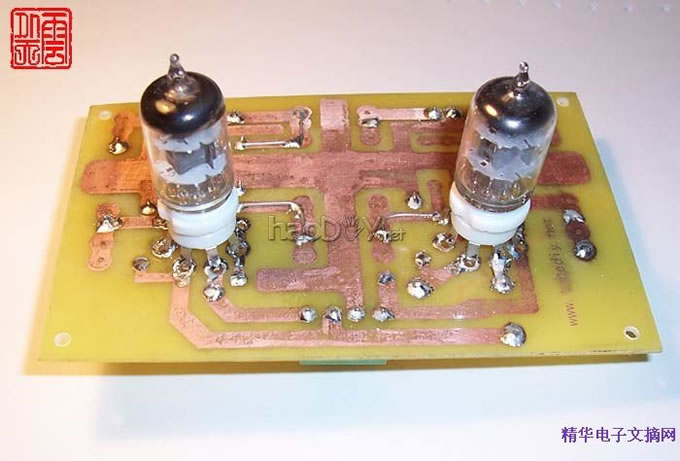 6J1电子管缓冲器的制作
