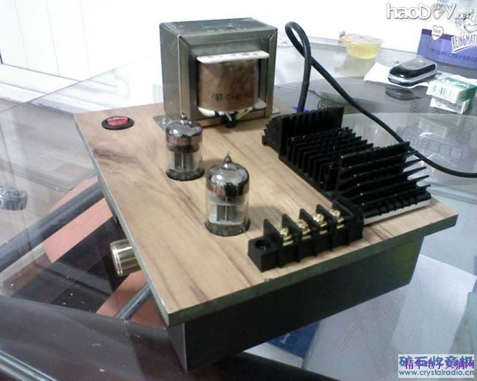 6N11电子管+lm1875最简胆石合并机