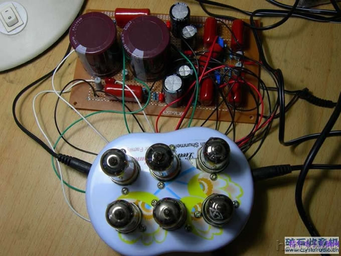 一个6j1+6n15的电子管胆机耳放