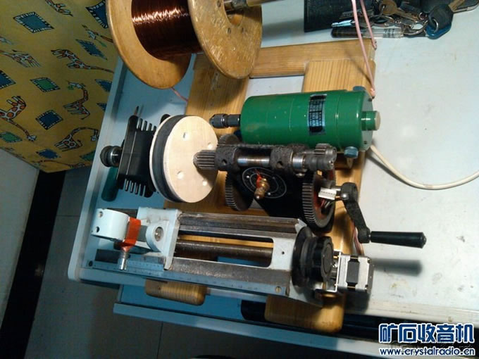 程控排线 电动绕线3.JPG diy的FU-7电子管单端胆机输出牛制作完成