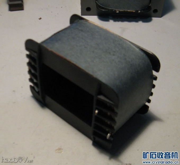 绕好的线圈1.JPG diy的FU-7电子管单端胆机输出牛制作完成