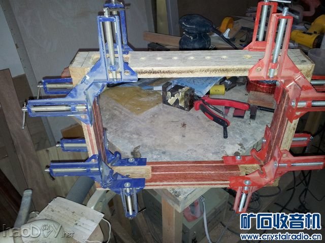 上夹具 矿坛版6V6(6p6p)电子管胆机功放制作实例