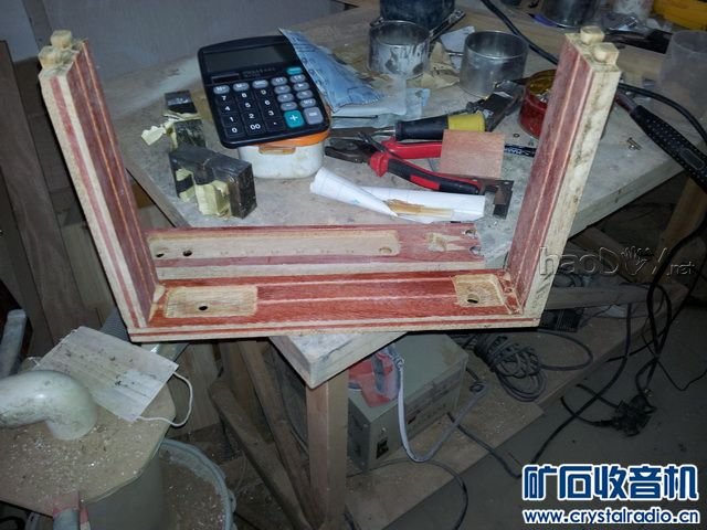 拼接 矿坛版6V6(6p6p)电子管胆机功放制作实例