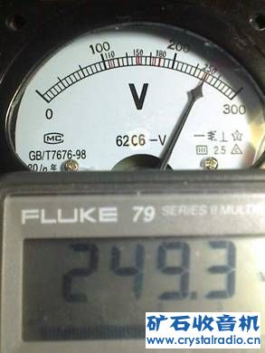 250V对比.jpg Diy收音机和功放常用电子管测试仪