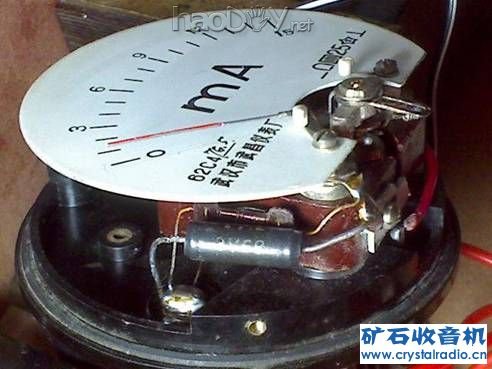 改电流表.jpg Diy收音机和功放常用电子管测试仪