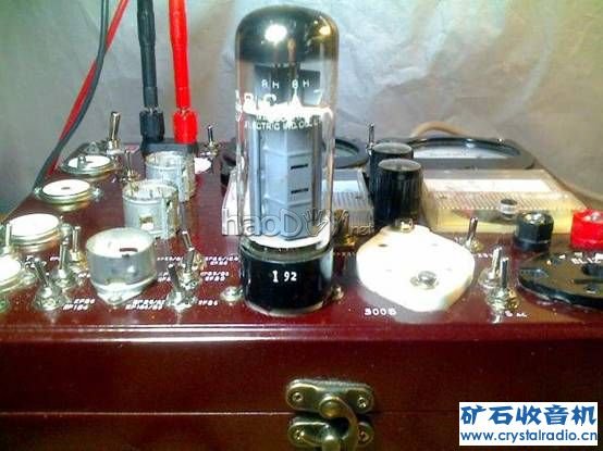 测EL34.jpg Diy收音机和功放常用电子管测试仪