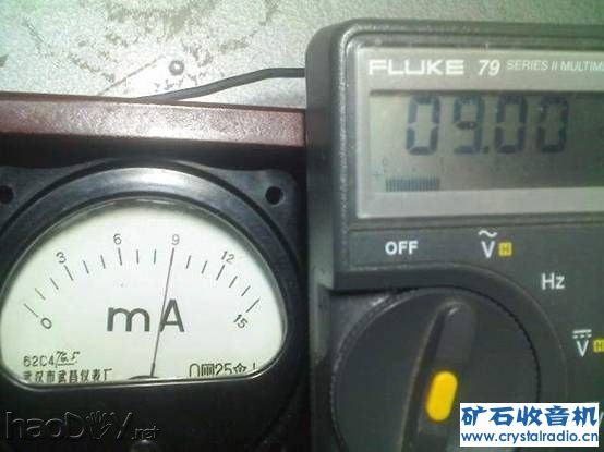 直流9mA对比.jpg Diy收音机和功放常用电子管测试仪