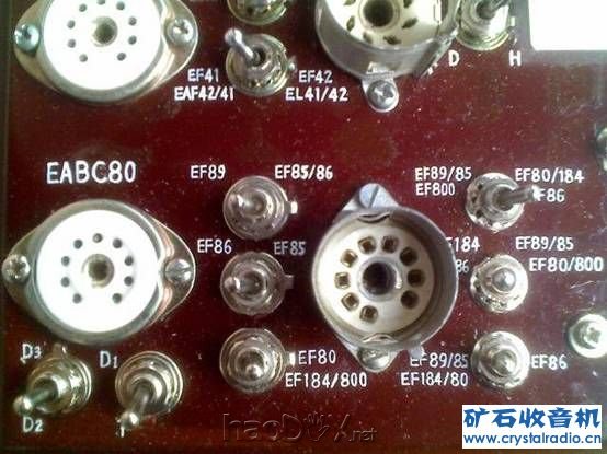 五极管测试转换开关.jpg Diy收音机和功放常用电子管测试仪