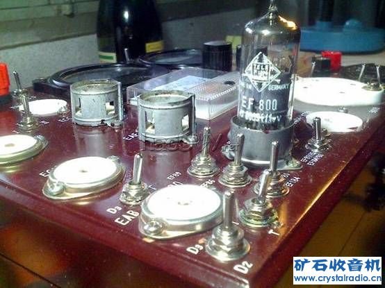 测EF800.jpg Diy收音机和功放常用电子管测试仪